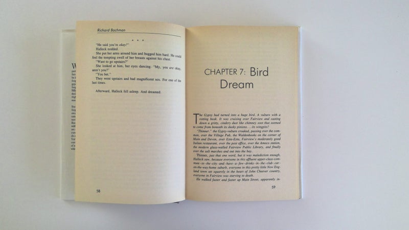 Thinner by Richard Bachman AKA Stephen King64636457506051113