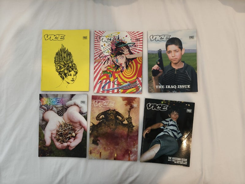 6× Vice magazines64636457497859110