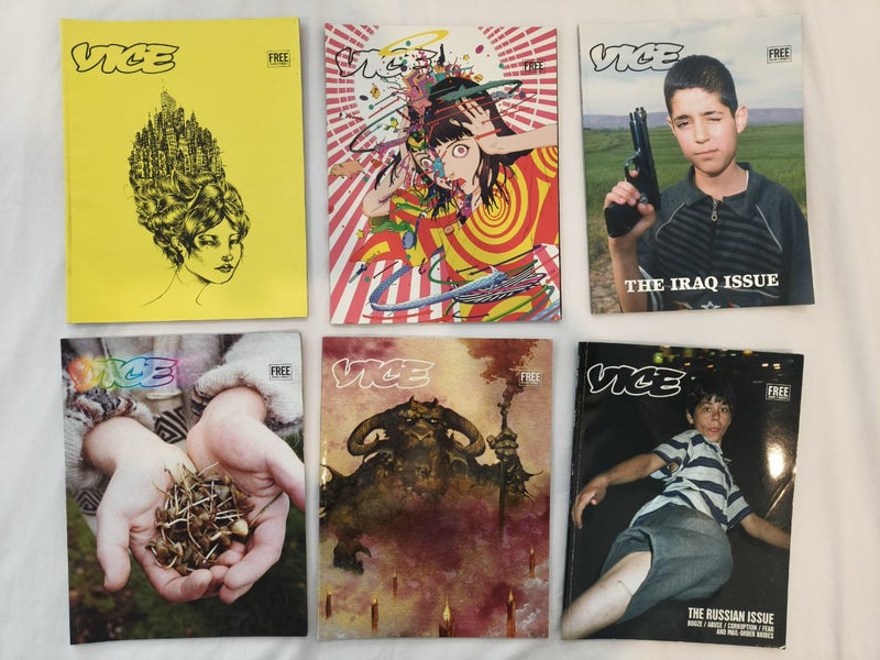 6× Vice magazines64636457497859111