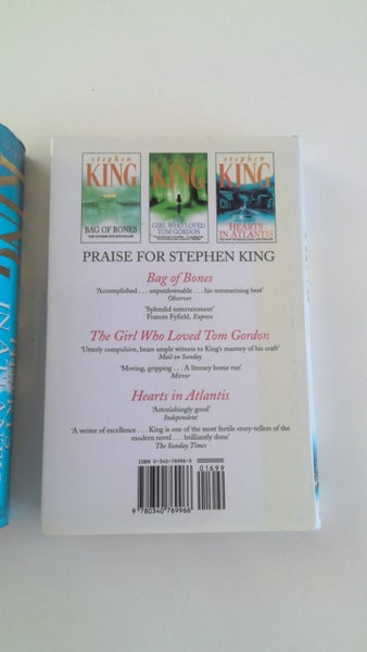 3x Stephen King Hardback Covers64636653276546112