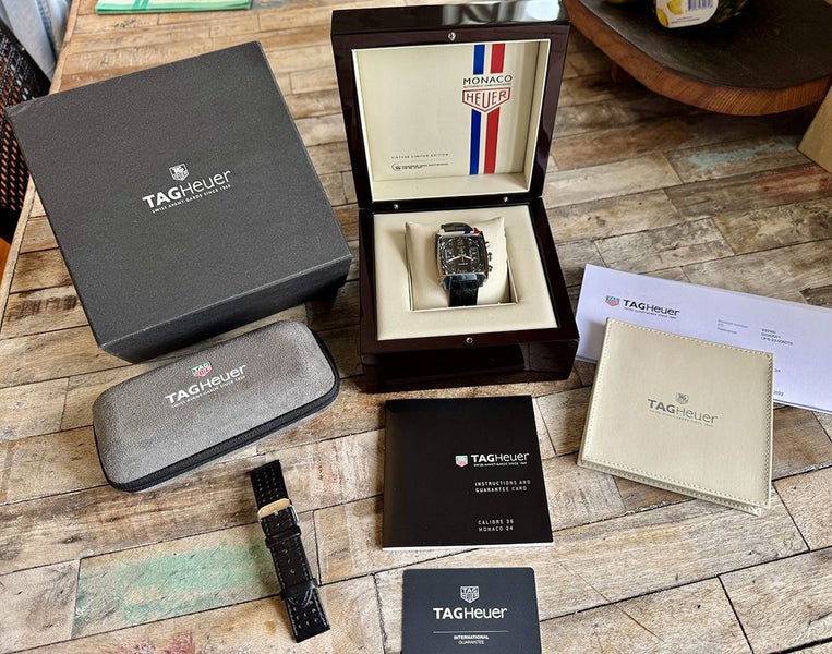 Rare TAG Heuer Monaco – Steve McQueen / Zenith El-Primero / Serviced / As-New64636801064707113