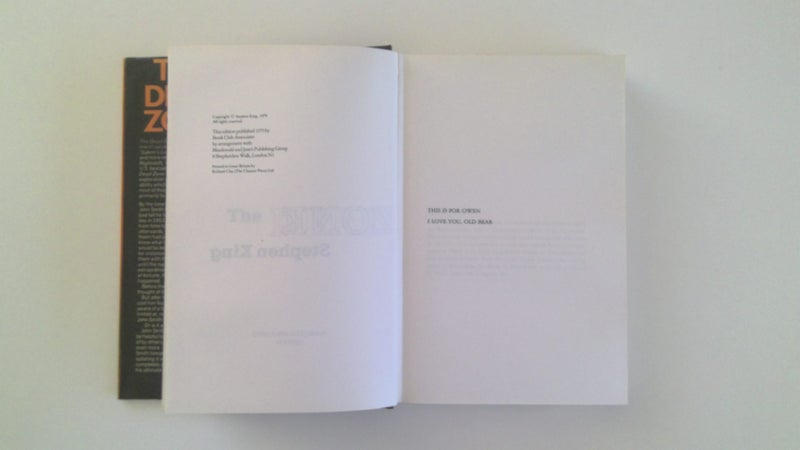 The Dead Zone by Stephen King64636751396481111