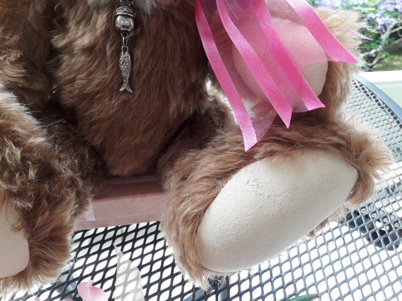 DRIFTWOOD BEAR ONE OF A KIND BY JACCY THOMAS AWARD WINNING ARTIST MOHAIR Carousel 9