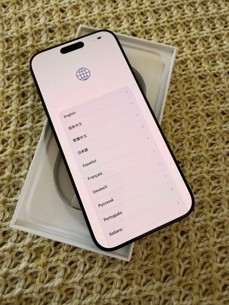 iPhone 16 Pro Max Black Titanium 256GB with accessories64637099461123110