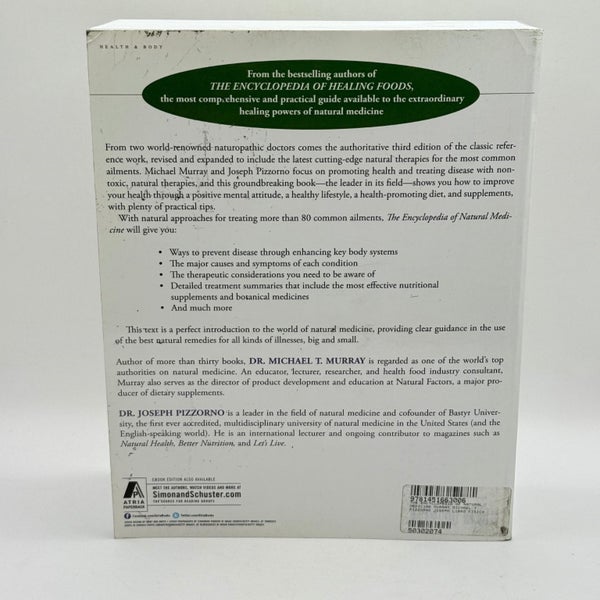 The Encyclopedia of Natural Medicine: Third Edition by Michael T. Murray, N.D...64792297489923113