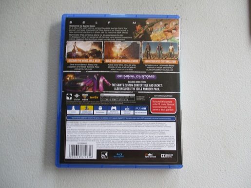 PS4 SAINTS ROW CRIMINAL CUSTOMS EDITION - MINT, BONUS CODES UNUSED - XMAS READY! Carousel 4