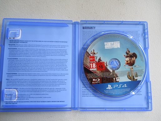 PS4 SAINTS ROW CRIMINAL CUSTOMS EDITION - MINT, BONUS CODES UNUSED - XMAS READY! Carousel 2