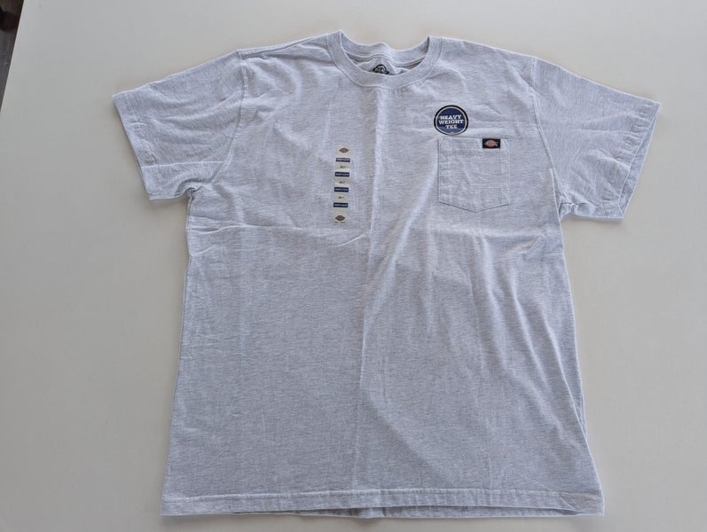 Dickies Men’s Heavyweight Pocket T-Shirt – Grey – 2XL – BRAND NEW64637666366849112