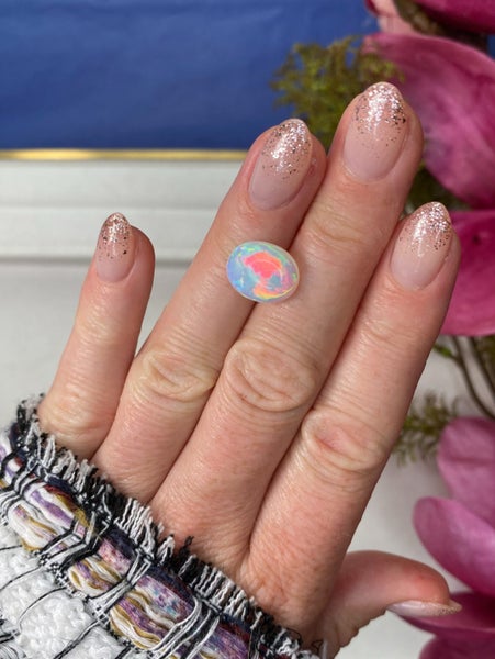 $1RES ~ $2280 Buy Now * Premium 3.91ct Natural Opal - Intense Broadflash Pattern64637891628291114