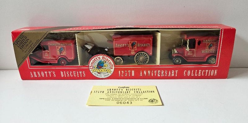 COA 04043/12,500. Lledo Ltd Edition. 125th Anniversary of Arnott's Biscuits. Carousel 1