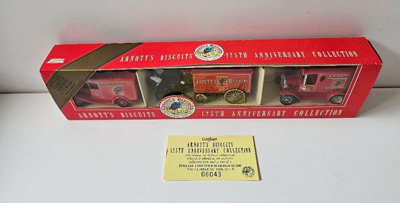COA 04043/12,500. Lledo Ltd Edition. 125th Anniversary of Arnott's Biscuits. Carousel 2