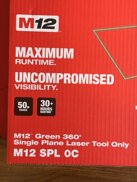 Milwaukee M12 Green 360° Single Plane Laser M12SPL0C Skin Carousel 2