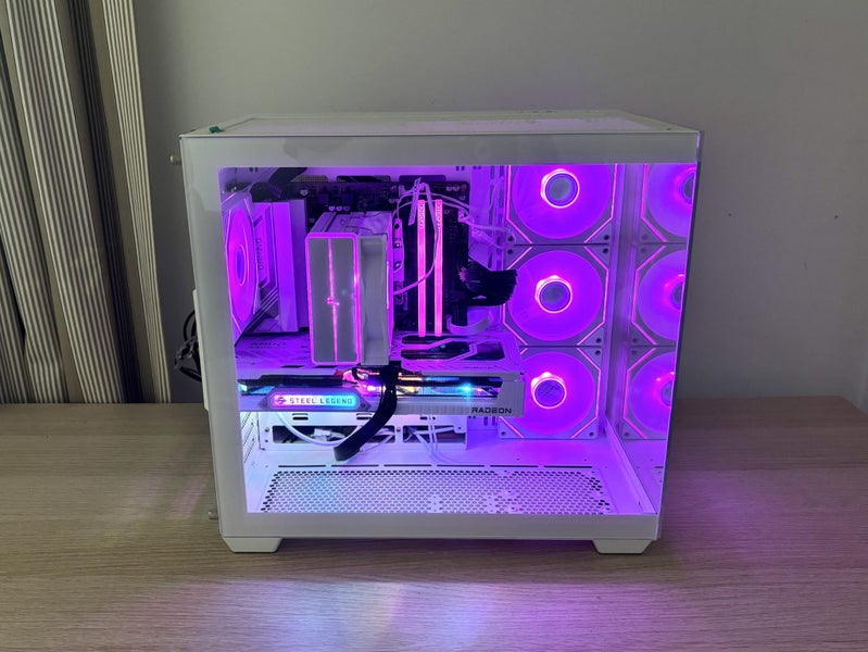 White Gaming PC | Ryzen 7600 + RX 9060 XT (32GB DDR5)64645623539075111