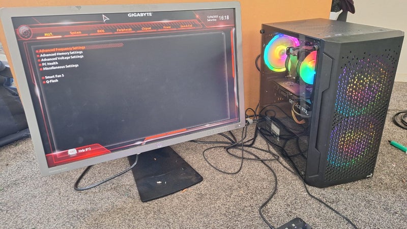 Gaming PC – Ryzen 7, MSI RTX 3060 Ti + 24" HP Monitor Carousel 1