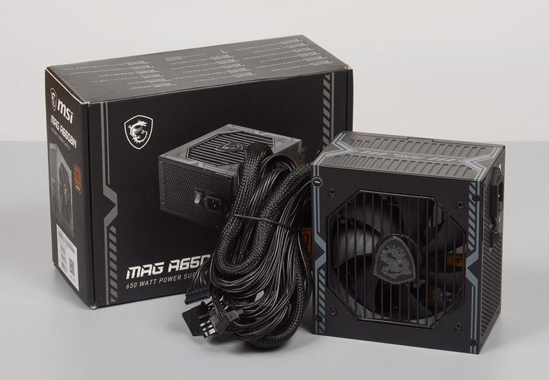 MSI MAG A650BN 650W 80 PLUS Bronze Power Supply 120mm Fan - 1stWave Technologies Carousel 2