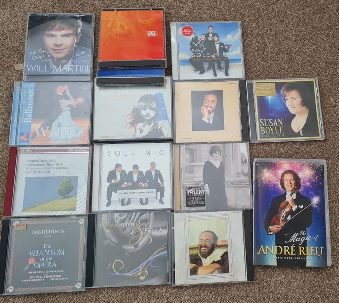 Bulk Collection of Classical Opera CD's Carousel 1