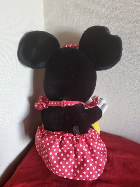 Vintage 1980s Disneyland Disney World Minnie Mouse 17” Plush Stuffed Toy Doll Carousel 2