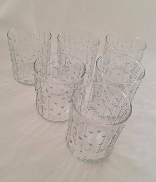 <<< VINTAGE " KAARU GLASS - NZ" (6) GLASSES >>> Carousel 2