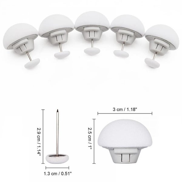 Duvet Pin Duvet Clips 16 Sets, Duvet Cover Pins Comforter Clips with Soft F Carousel 7