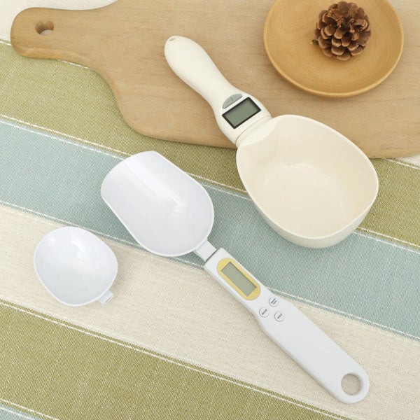 Food Measuring Scoop Scale Accurate Digital Measuring Spoon with LCD Screen Carousel 8