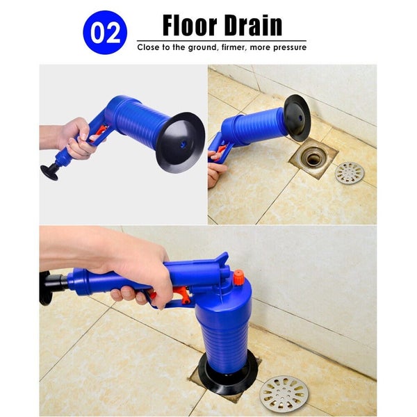 Toilet unclogging Plunger tool, Drain Unblocker,Sink plunger, Powerful Manu Carousel 2