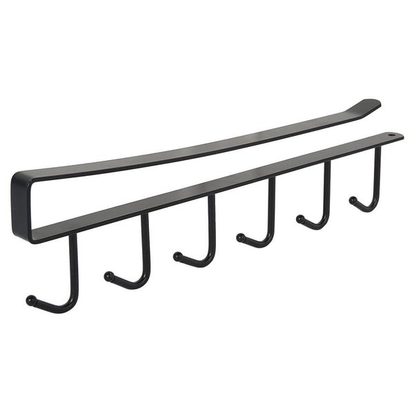 Tcwhniev 1 Piece Metal 6 Hook Mug Rack Hanging Wardrobe Kitchen Organizer C Carousel 9