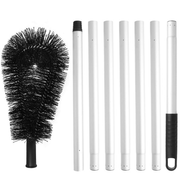 Gutter Cleaning Brush with 7 Splicing Extension Poles 238cm Long Gutter Cle Carousel 1