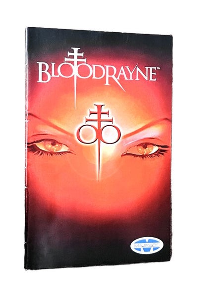 BLOODRAYNE PS2 Instruction Manual Booklet (Genuine PlayStation) Carousel 2