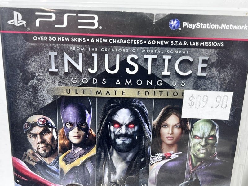 Injustice: Gods Among Us ULTIMATE EDITION (PS3) *STEELBOOK EDITION* Carousel 9