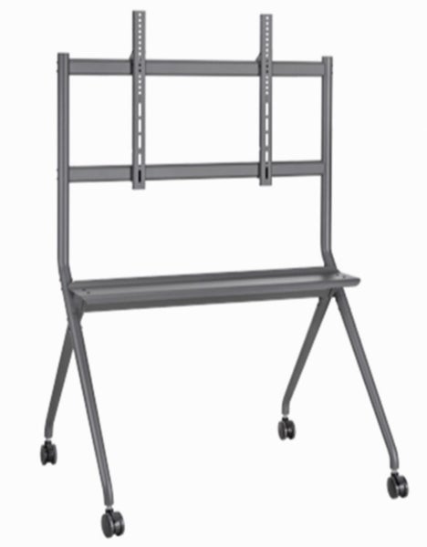 KONIC 50"-86" Heavy-Duty Mobile TV Cart Trolley Carousel 8