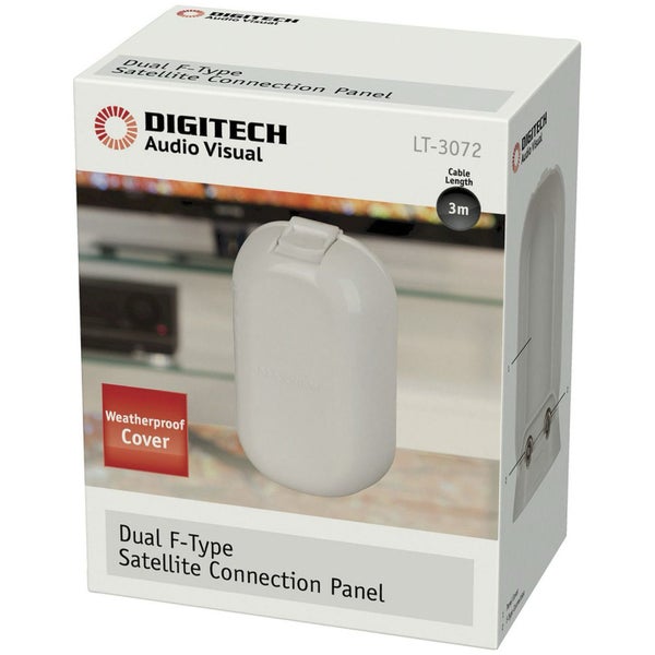 Digitech T V Outlet socket with PAL and F Connectors Carousel 2