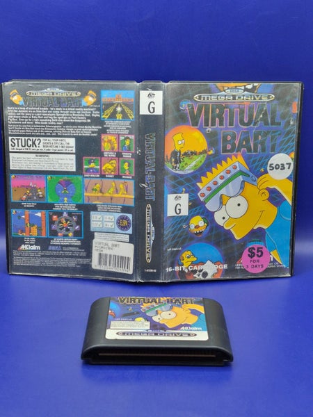 Sega Mega Drive - Virtual Bart Carousel 1