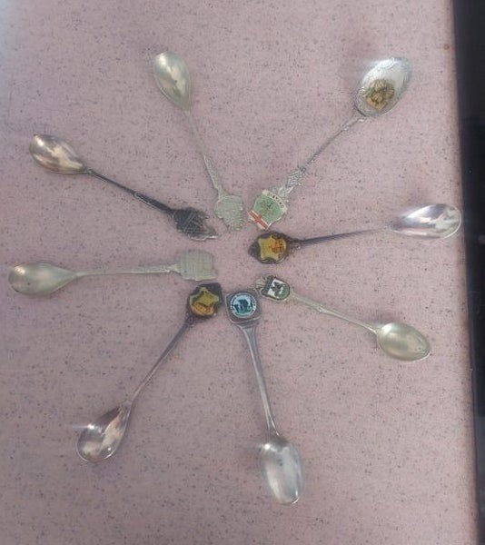 Antique Teaspoons selection from the Netherlands and Fiji and more Carousel 1