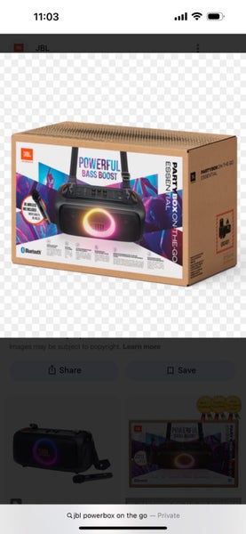 Jbl on the go Bluetooth speaker with goodies Carousel 1