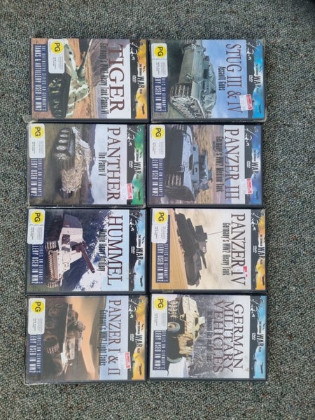 WW2 German vehicle DVDs Carousel 1