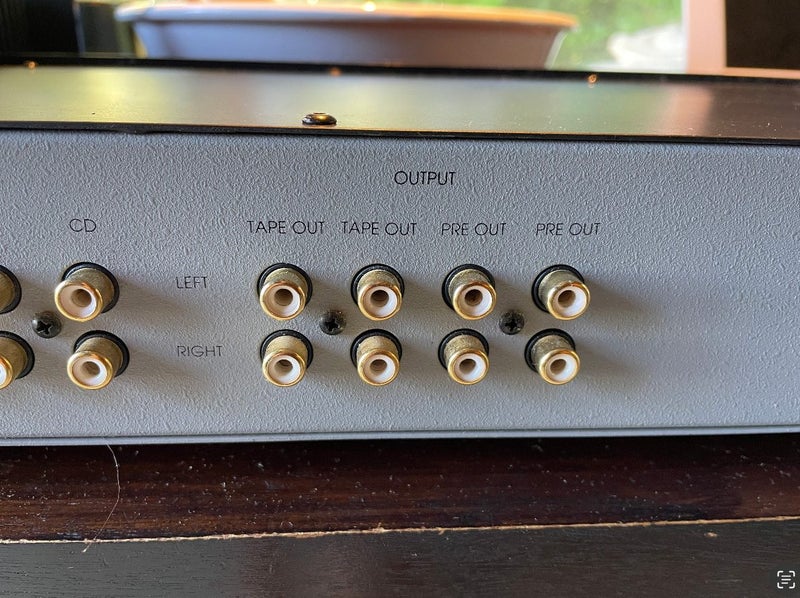 Acurus A250 power amp + Line10 Pre amp. Similar to Bryston Perreaux Carousel 17