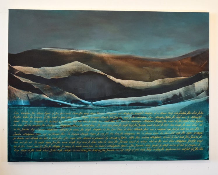 THE MAORI LEGEND OF LAKE WAKATIPU - EXTRA LARGE Carousel 1