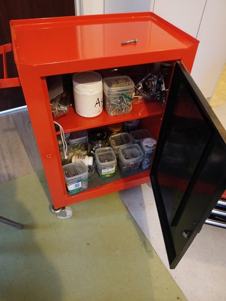 Mechanic tool box on wheels. Carousel 1