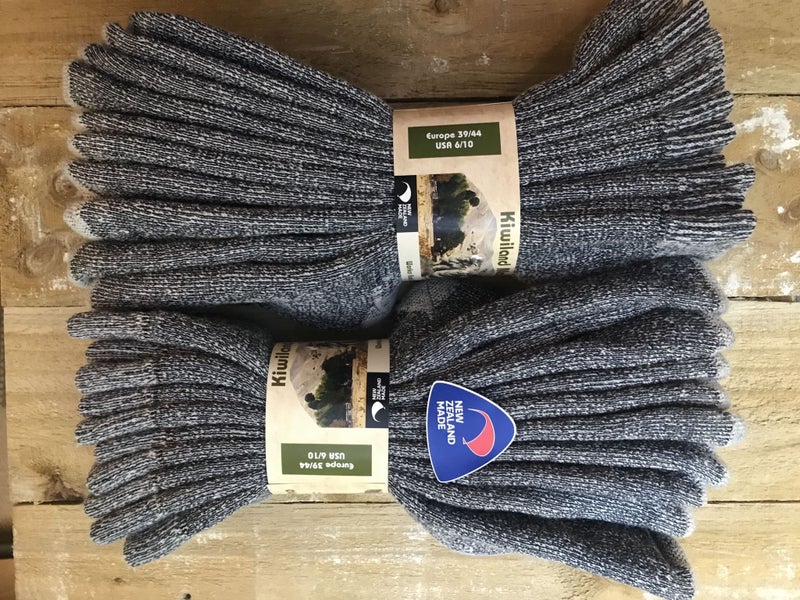 Kiwiland Merino socks bulk pack 10 pairs Size 6 to 10 Carousel 1