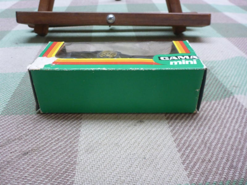 Vintage Boxed Gama Germany 1/45 Scale Diecast Model Toy 1911 Fiat Die Cast Carousel 7