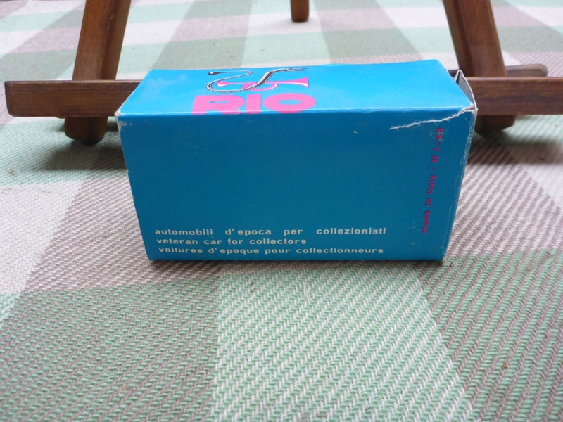 Vintage Boxed Gama Germany Mini-Mod Diecast Toy Car Opel-Darracq 1902/03 Carousel 13