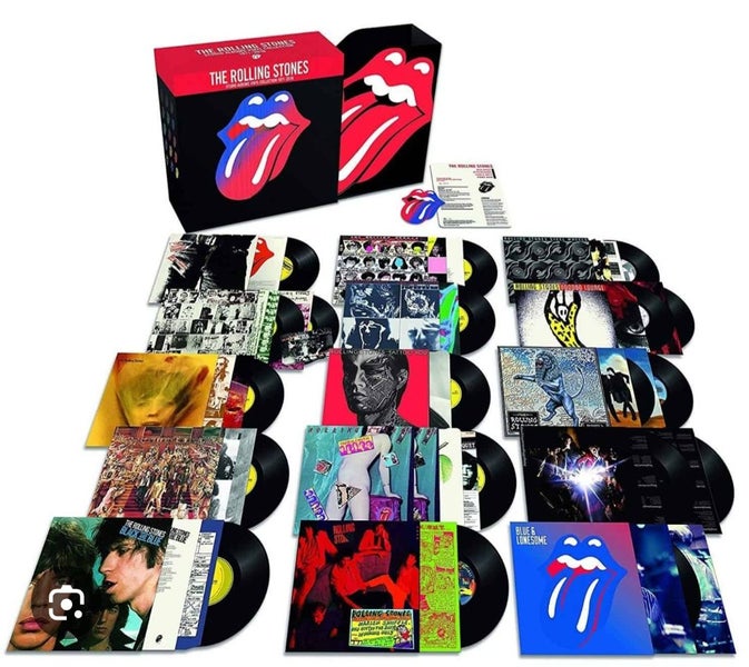 ROLLING STONES- Studio albums vinyl collection 1971-2016 Carousel 1