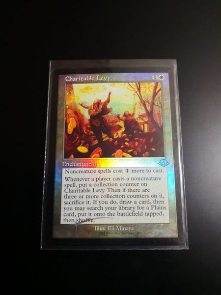 Charitable Levy, Magic The Gathering, MTG, MH3, FOIL Carousel 1