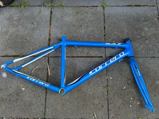 Carrera Zelos Jr road frame - XXXS 41cm Carousel 1