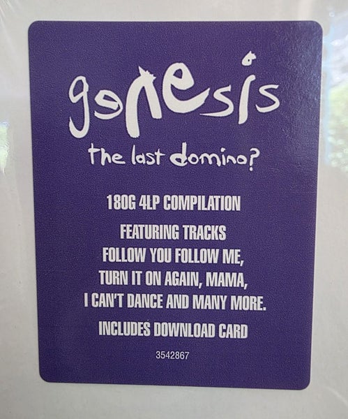 GENESIS - The last Domino (factory sealed) Carousel 2