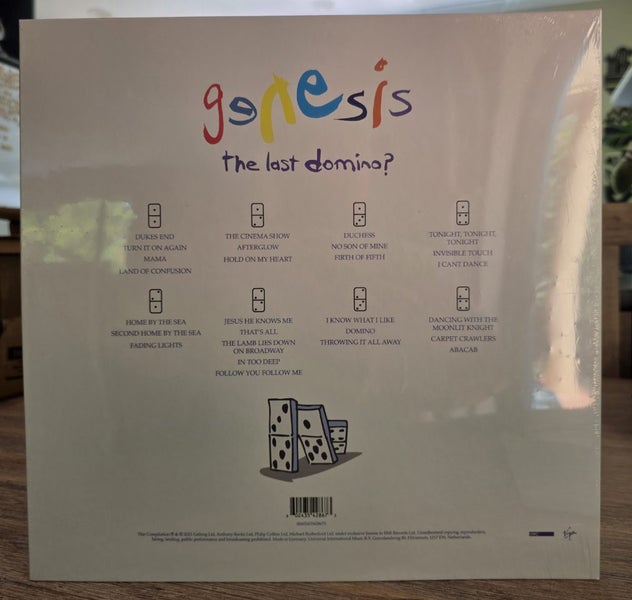 GENESIS - The last Domino (factory sealed) Carousel 4