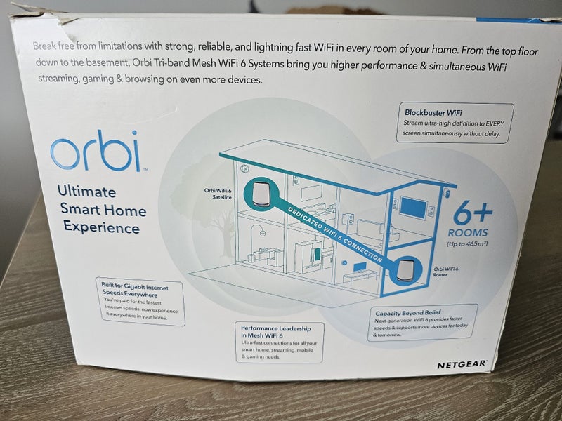 Netgear Orbi Mesh WiFi System (RBR50v2 & RBS50v2) ***BARGAIN***64648925907459112