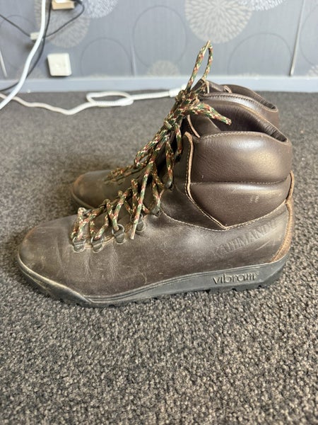 Women’s Kathmandu Leather & Vibram Tramping Hiking Boots US6.5 Carousel 2