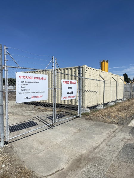 20ft Storage Containers – Ashburton – $45/week Carousel 1