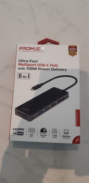 Promate 11-in-1 Ultra-Fast Multi-Port USB-C Hub Carousel 5
